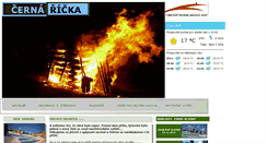 Desktop Screenshot of cerna-ricka.cz
